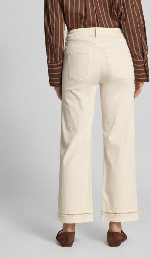 RAFFAELLO ROSSI Jeans met labelstiksels in 7 8-lengte - Foto 3