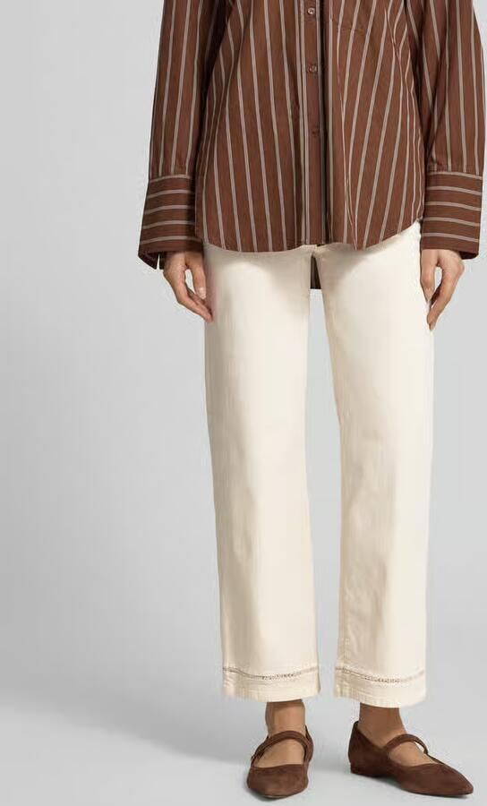 RAFFAELLO ROSSI Jeans met labelstiksels in 7 8-lengte - Foto 2