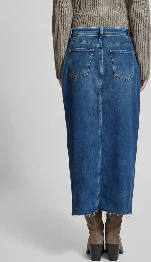 RAFFAELLO ROSSI Jeansrok met loopsplit model 'LINDY'