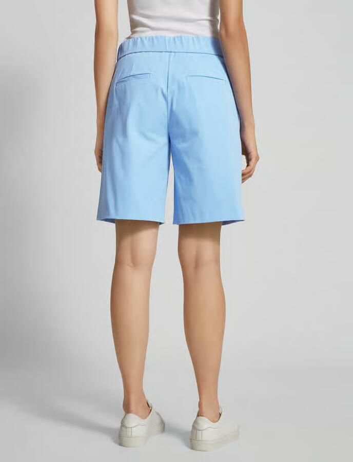 RAFFAELLO ROSSI Korte broek in effen design model 'Iska'