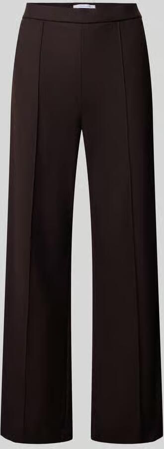 RAFFAELLO ROSSI Regular fit recht broek met viscose model 'RENEE'