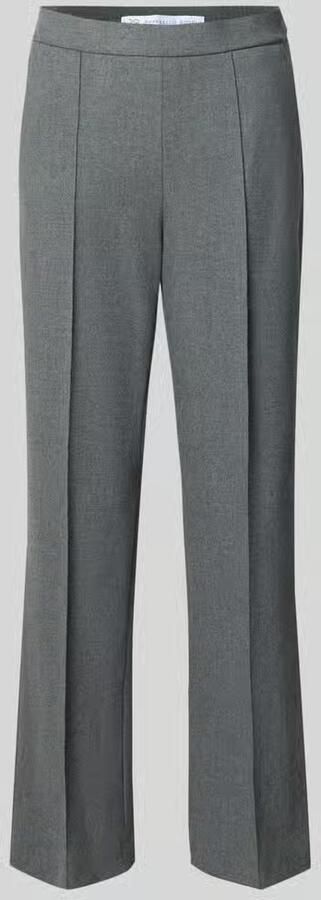 RAFFAELLO ROSSI Regular fit recht broek met viscose model 'RENEE'