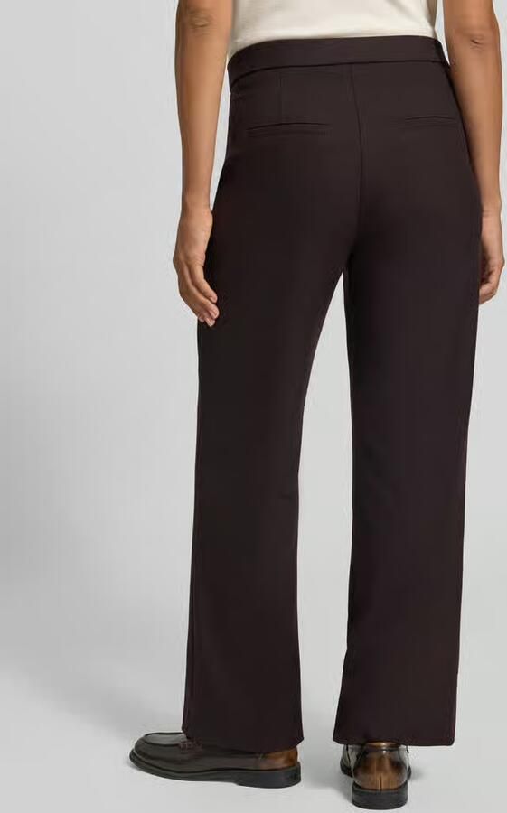 RAFFAELLO ROSSI Regular fit recht broek met viscose model 'RENEE' - Foto 3