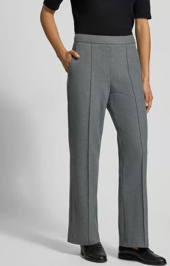 RAFFAELLO ROSSI Regular fit recht broek met viscose model 'RENEE' - Foto 2