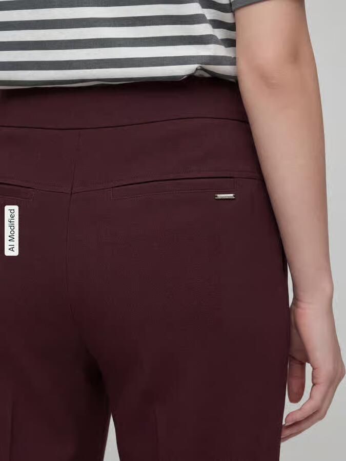 RAFFAELLO ROSSI Regular fit barrel leg broek met labeldetail model 'PHIBI'