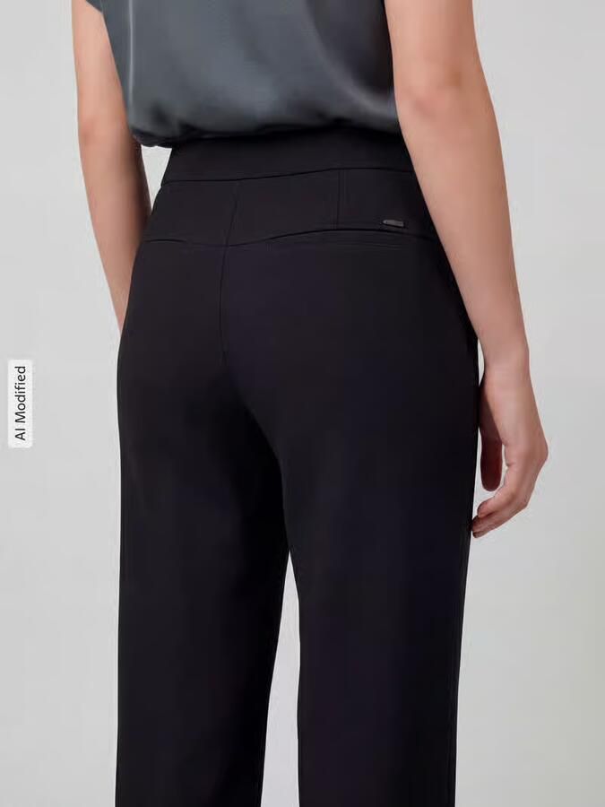 RAFFAELLO ROSSI Regular fit barrel leg broek met labeldetail model 'PHIBI'