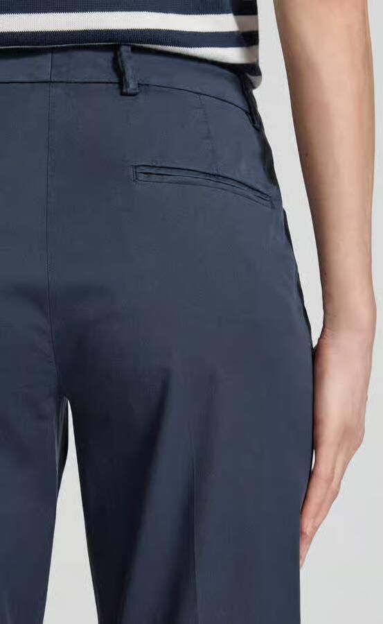 RAFFAELLO ROSSI Korte slim fit chino met stretch model 'Dora'