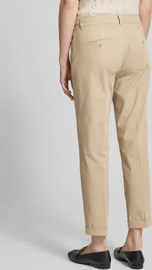 RAFFAELLO ROSSI Regular fit stoffen broek met verkort model - Foto 3