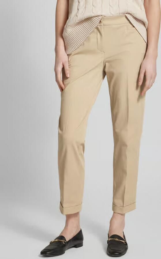 RAFFAELLO ROSSI Regular fit stoffen broek met verkort model - Foto 2