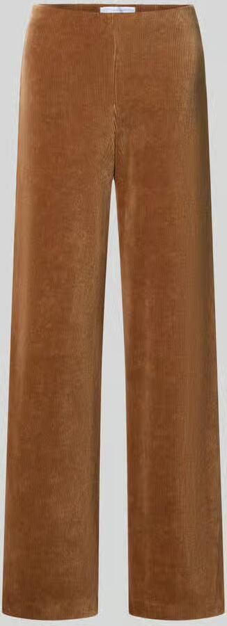 RAFFAELLO ROSSI Regular fit corduroy broek van katoenmix model 'ELAINE'