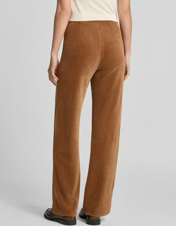 RAFFAELLO ROSSI Regular fit corduroy broek van katoenmix model 'ELAINE' - Foto 2