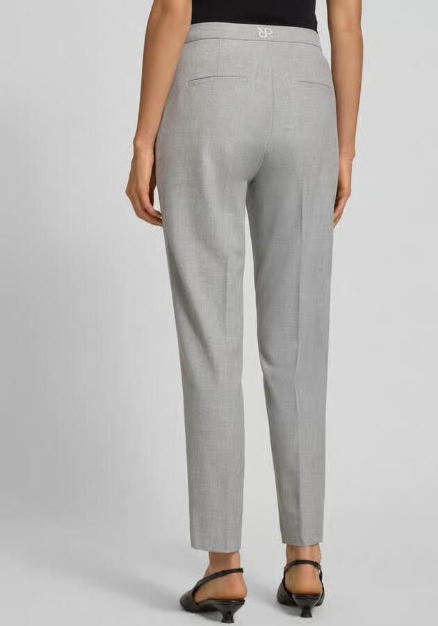 RAFFAELLO ROSSI Regular fit stoffen broek met persplooien model 'DORO'