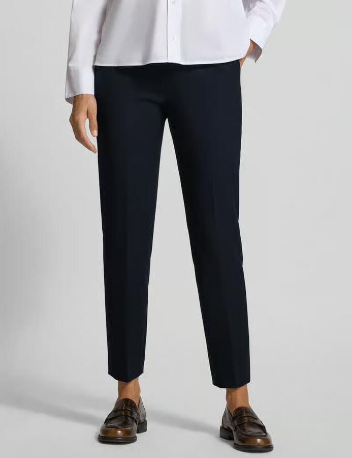 RAFFAELLO ROSSI Regular fit stoffen broek met persplooien model 'DORO' - Foto 2