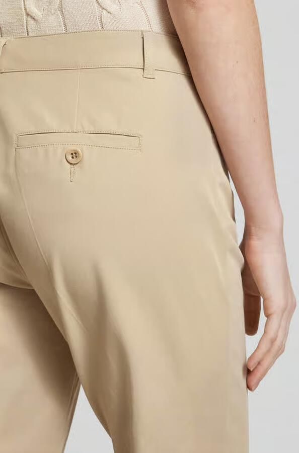 RAFFAELLO ROSSI Regular fit stoffen broek met verkort model