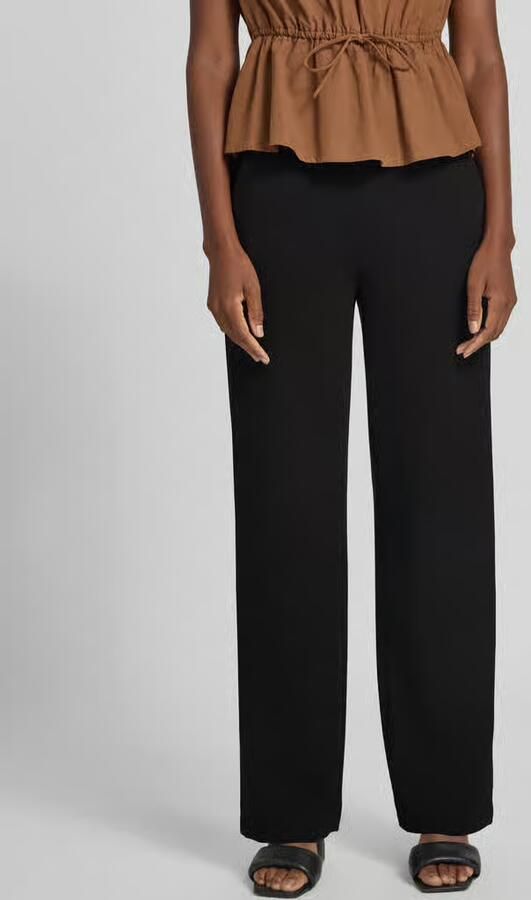 RAFFAELLO ROSSI regular fit wijde broek met zij-steekzakken model 'PALINA' - Foto 3