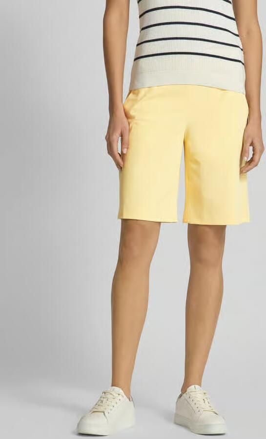 RAFFAELLO ROSSI Straight fit stoffen broek met structuurmotief model 'CANDICE' - Foto 17