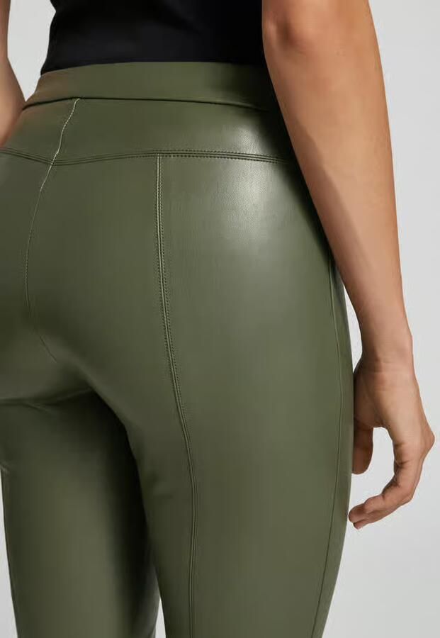 RAFFAELLO ROSSI Skinny fit broek in leerlook model 'RESA'