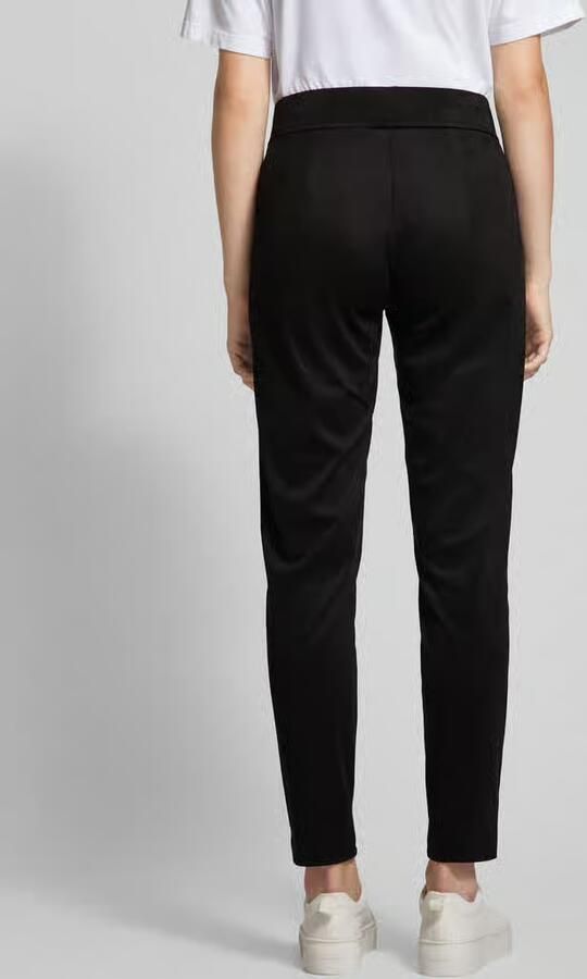 RAFFAELLO ROSSI Slim fit broek in wildleerlook model 'CANDICE'