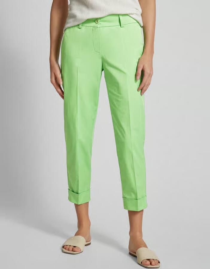 RAFFAELLO ROSSI Slim fit chino met verkort model 'DORA' - Foto 3
