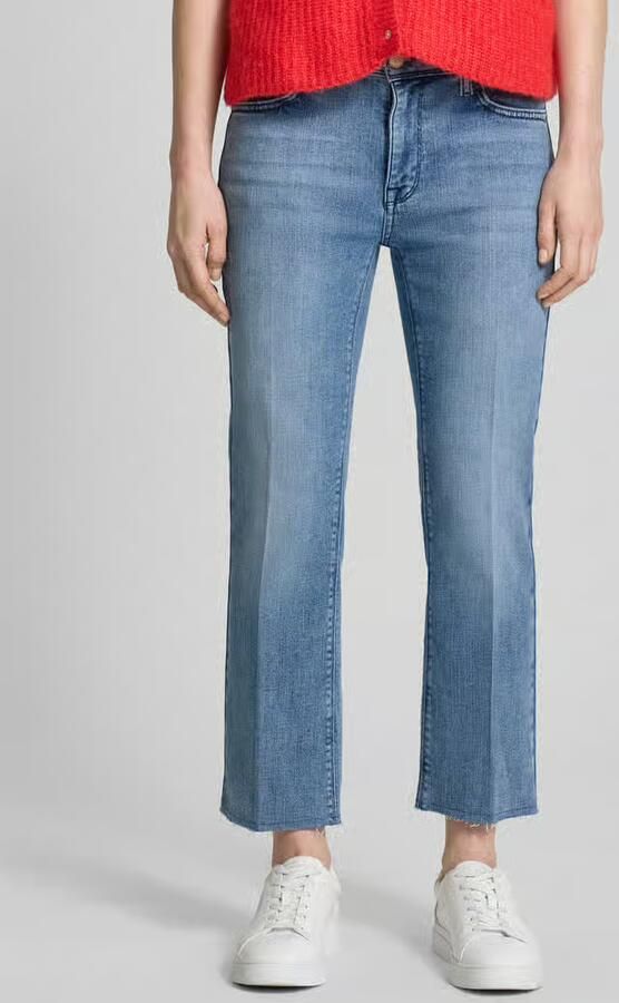 RAFFAELLO ROSSI Slim fit jeans met verkort model 'Vic' - Foto 2