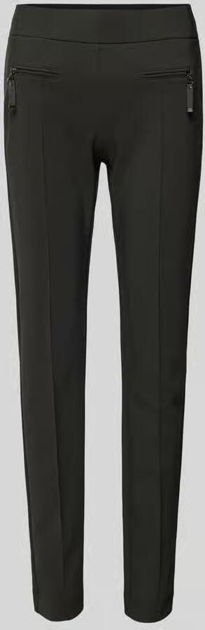 RAFFAELLO ROSSI Slim fit stoffen broek met ritszakken model 'Otti' - Foto 2