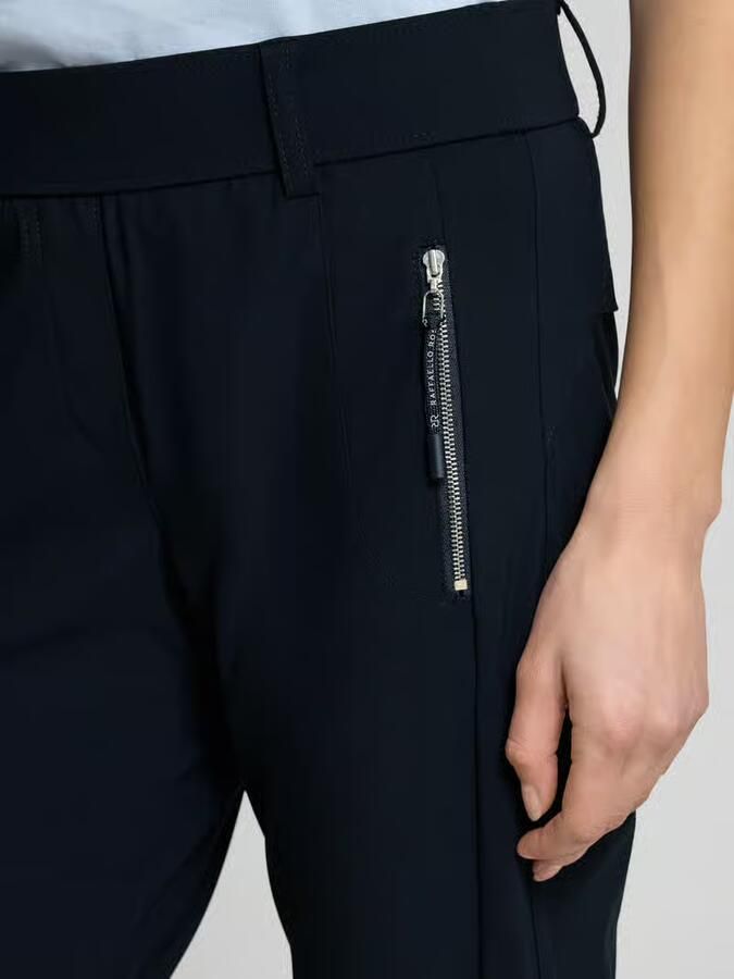 RAFFAELLO ROSSI Stoffen broek in 7 8-lengte met stretchgehalte model 'NATINA'