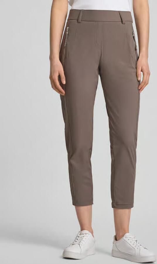 RAFFAELLO ROSSI Stoffen broek in 7 8-lengte met stretchgehalte model 'NATINA' - Foto 3