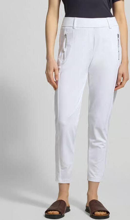RAFFAELLO ROSSI Stoffen broek in 7 8-lengte met stretchgehalte model 'NATINA' - Foto 3