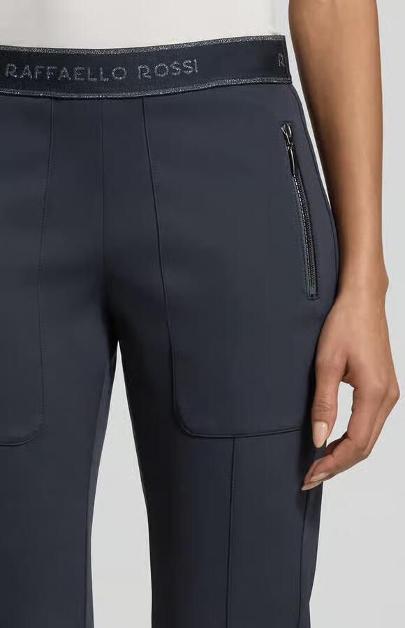 RAFFAELLO ROSSI Stoffen broek in verkorte pasvorm model 'CORRY'