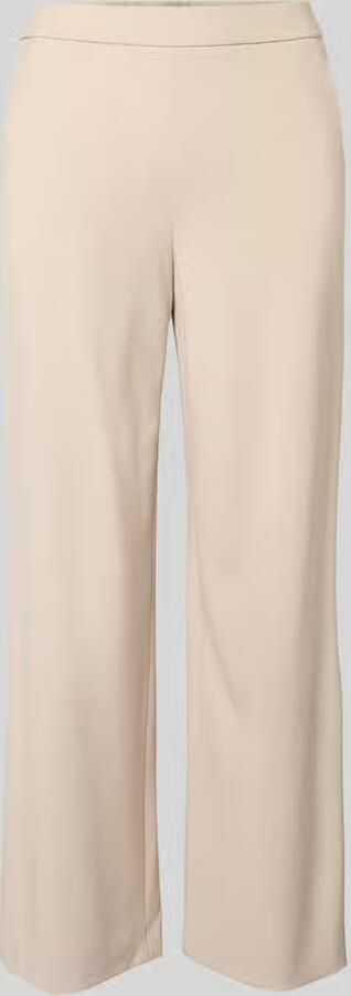 RAFFAELLO ROSSI Wide leg stoffen broek met verkort model 'PALINA' - Foto 2