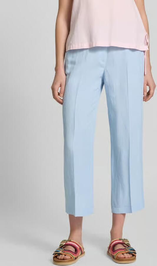 RAFFAELLO ROSSI Stoffen broek met persplooien model 'OLESSA' - Foto 3