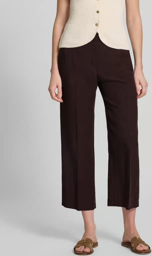 RAFFAELLO ROSSI Stoffen broek met persplooien model 'OLESSA' - Foto 2