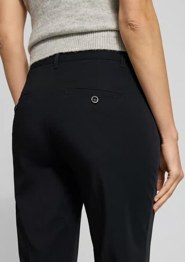 RAFFAELLO ROSSI Verkorte broek met strookzakken model 'Ute'