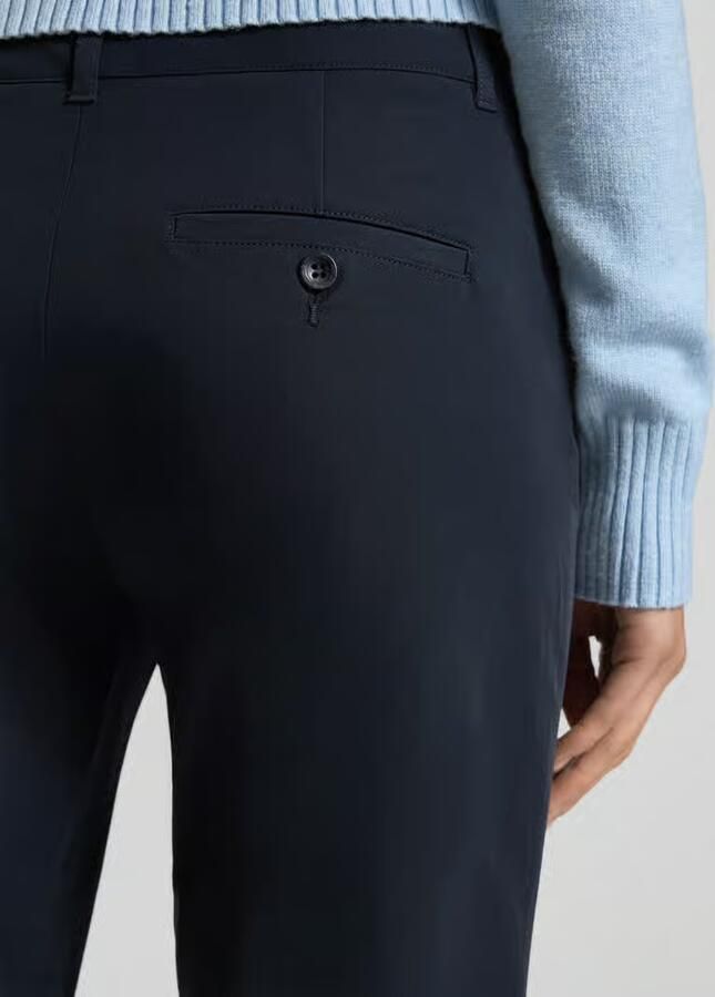 RAFFAELLO ROSSI Superstretch Katoenen Broek Blue Dames - Foto 2