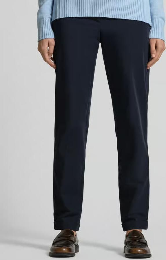 RAFFAELLO ROSSI Superstretch Katoenen Broek Blue Dames - Foto 5