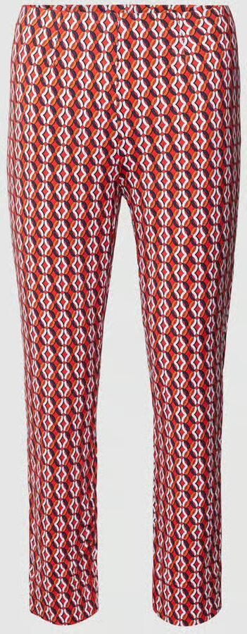 RAFFAELLO ROSSI Stoffen broek met verkort model 'PENNY'