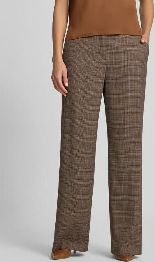 RAFFAELLO ROSSI straight fit chino met all-over motief model 'MILARA' - Foto 3
