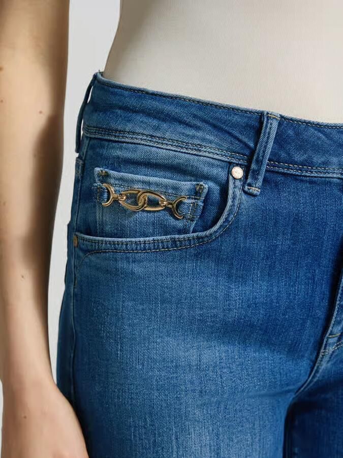 RAFFAELLO ROSSI Straight fit jeans van katoenmix model 'KIRA' - Foto 2