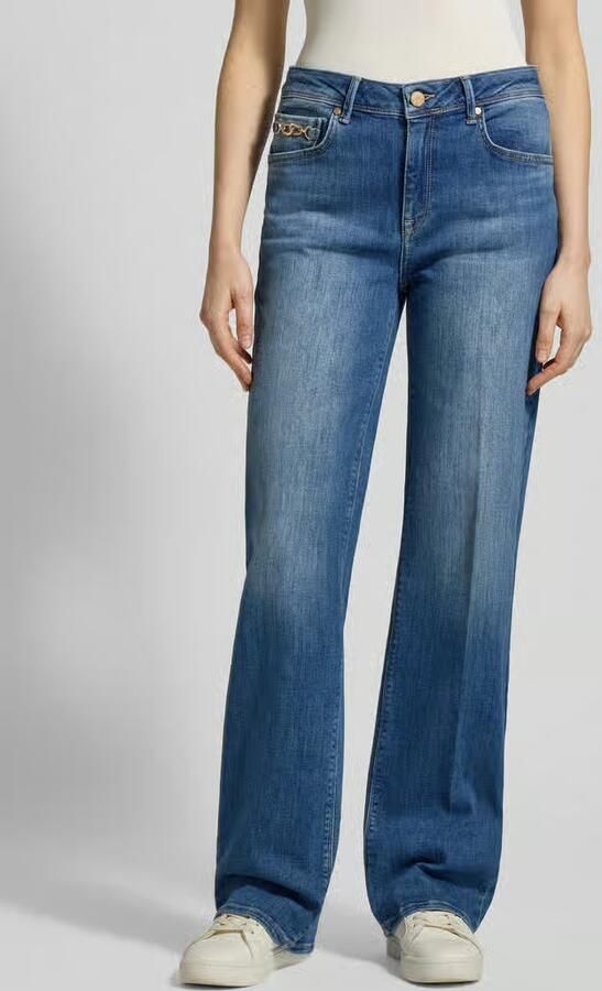 RAFFAELLO ROSSI Straight fit jeans van katoenmix model 'KIRA' - Foto 3
