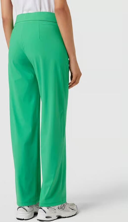 RAFFAELLO ROSSI Straight leg broek met tunnelkoord model 'CANDICE'