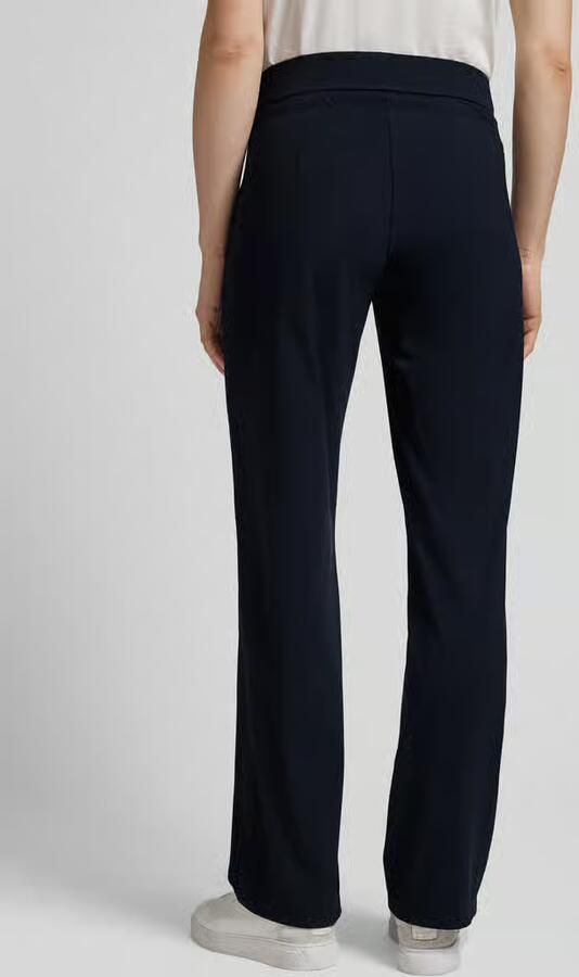 RAFFAELLO ROSSI Straight fit sweatpants met elastische band model 'CANDICE'