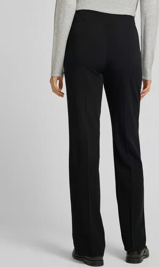 RAFFAELLO ROSSI Straight leg stoffen broek met persplooien model 'BRITTA' - Foto 3