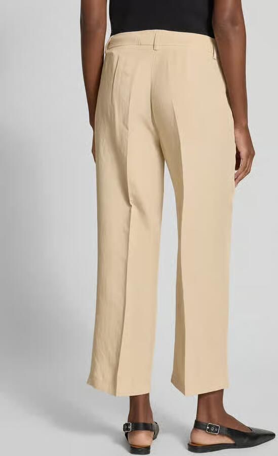 RAFFAELLO ROSSI Straight fit stoffen broek met structuurmotief model 'CANDICE' - Foto 15