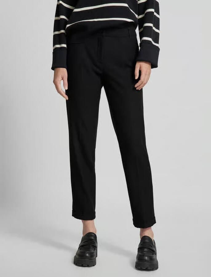 RAFFAELLO ROSSI Tapered fit stoffen broek met persplooien model 'UTE' - Foto 2