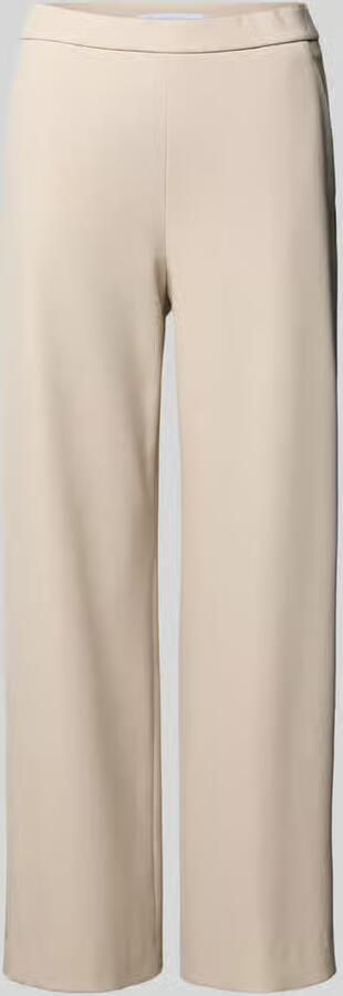 RAFFAELLO ROSSI Wide leg stoffen broek met verkort model 'PALINA' - Foto 5