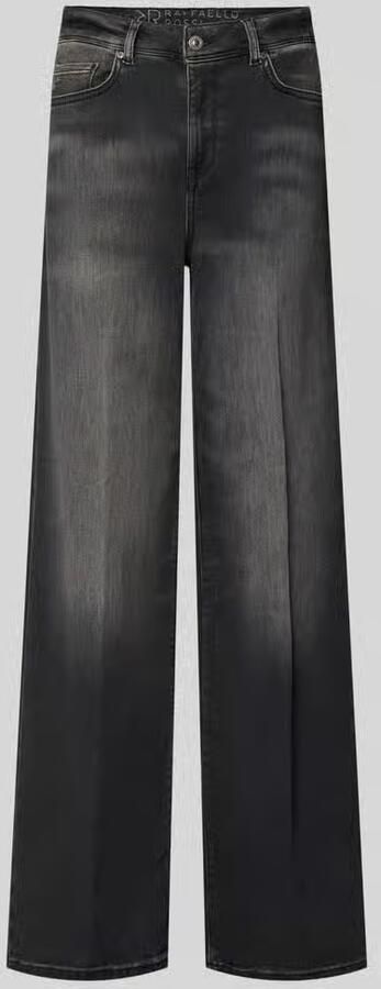 RAFFAELLO ROSSI wide fit jeans met dark-wash-effect model 'SEVENTY'