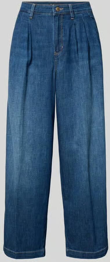 RAFFAELLO ROSSI wide fit jeans met linnen model 'Mayla' - Foto 2