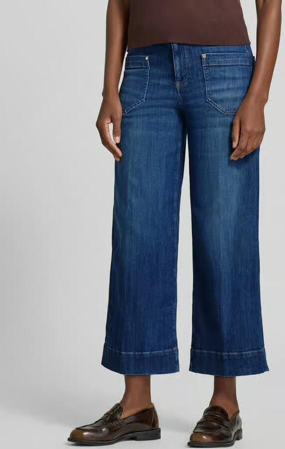 RAFFAELLO ROSSI wide fit jeans van katoenmix model 'MIRU 6 8' - Foto 2