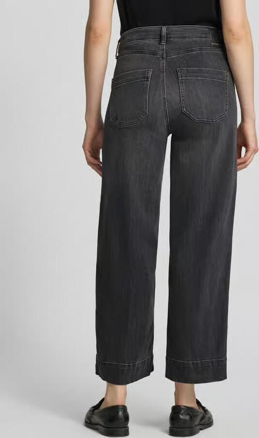 RAFFAELLO ROSSI wide fit jeans van katoenmix model 'MIRU 6 8' - Foto 3