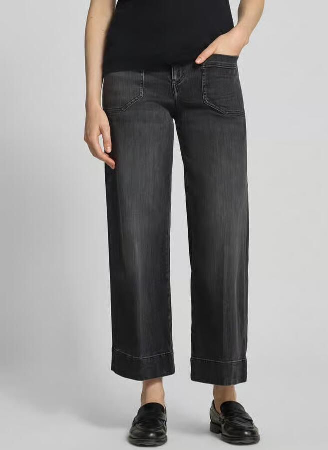 RAFFAELLO ROSSI wide fit jeans van katoenmix model 'MIRU 6 8' - Foto 2